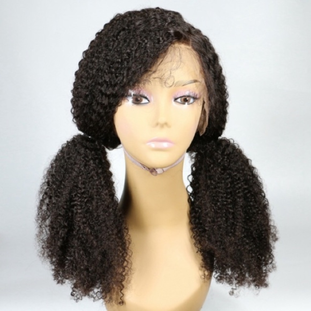 Lace Frontal kinky Curly 250% Density Wig