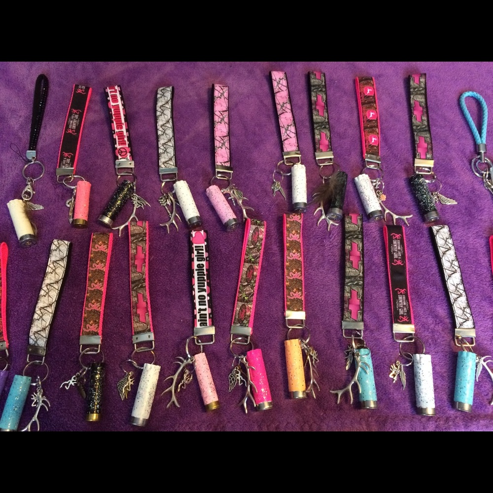 Shotgun Shell Keychain Wristlet