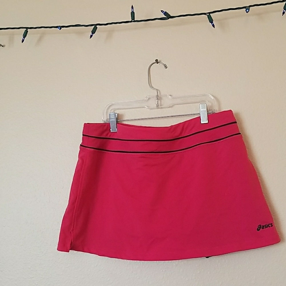 Asics Size M Pink Athletic Skort