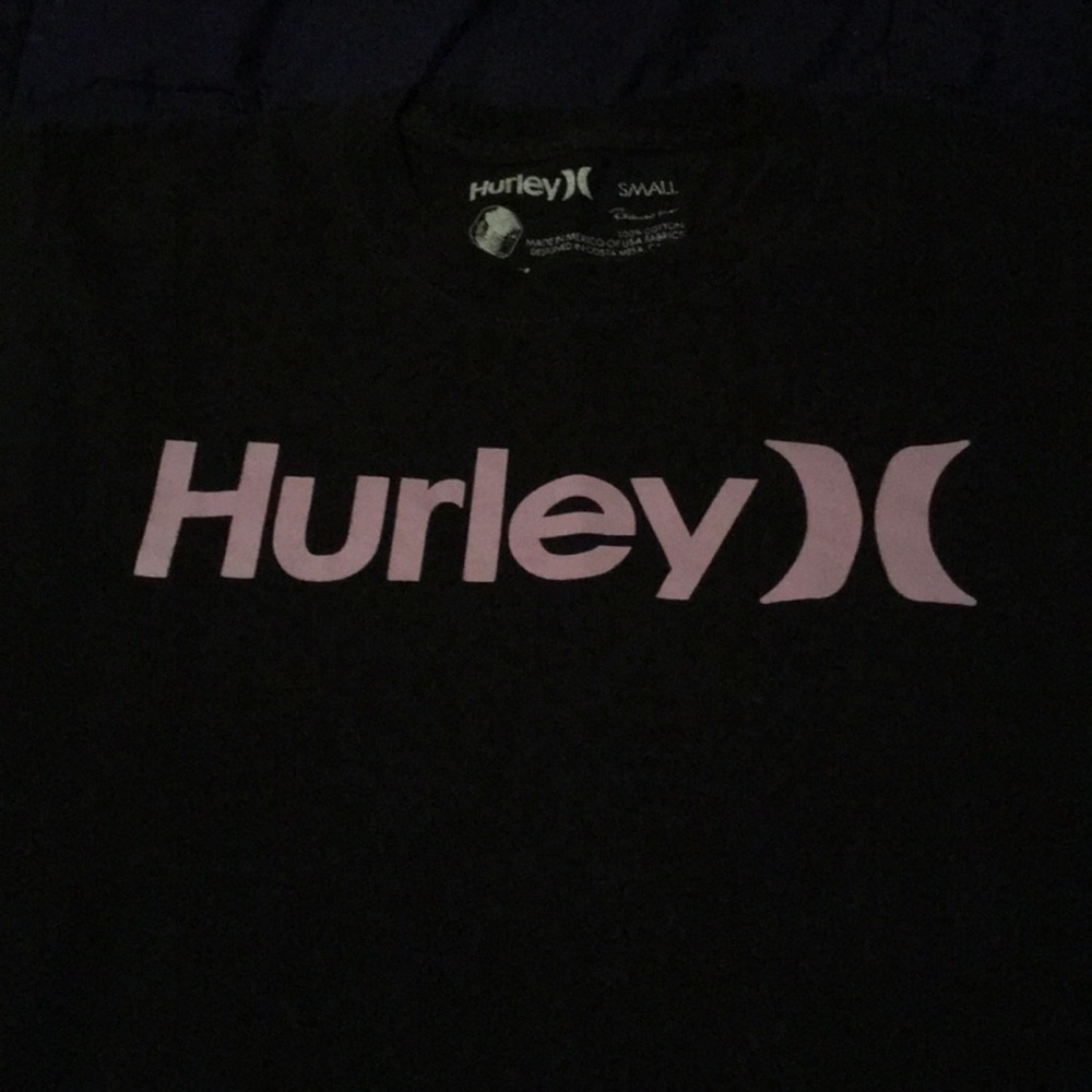 Men's Small Hurley banner Tshirt