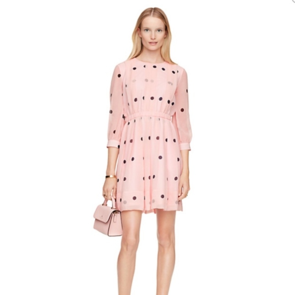 Kate Spade Tiny Spotlight Pleated Dress