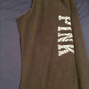 PINK drawstring sweatpants