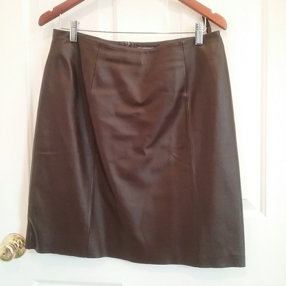 Genuine Leather Skirt # 80 - Picture 2 of 2