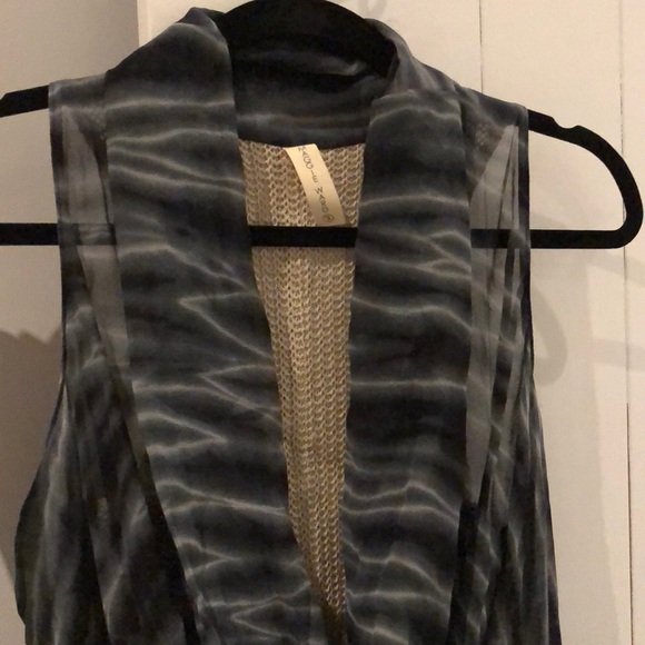 Maggie Ward silk tank with linen back - Picture 6 of 8