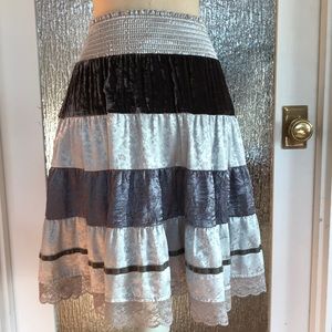 FREE PEOPLE Velvet/Lace/Silk