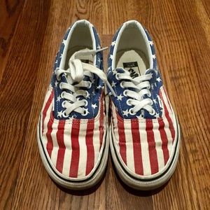 American Flag Vans