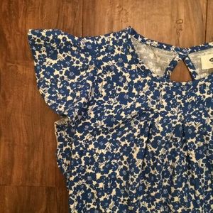 Girls Floral Old Navy Top