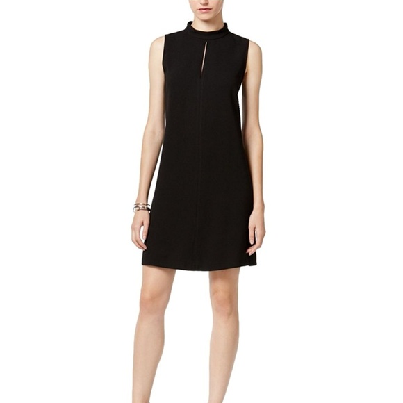 Mock Turtleneck Dress
