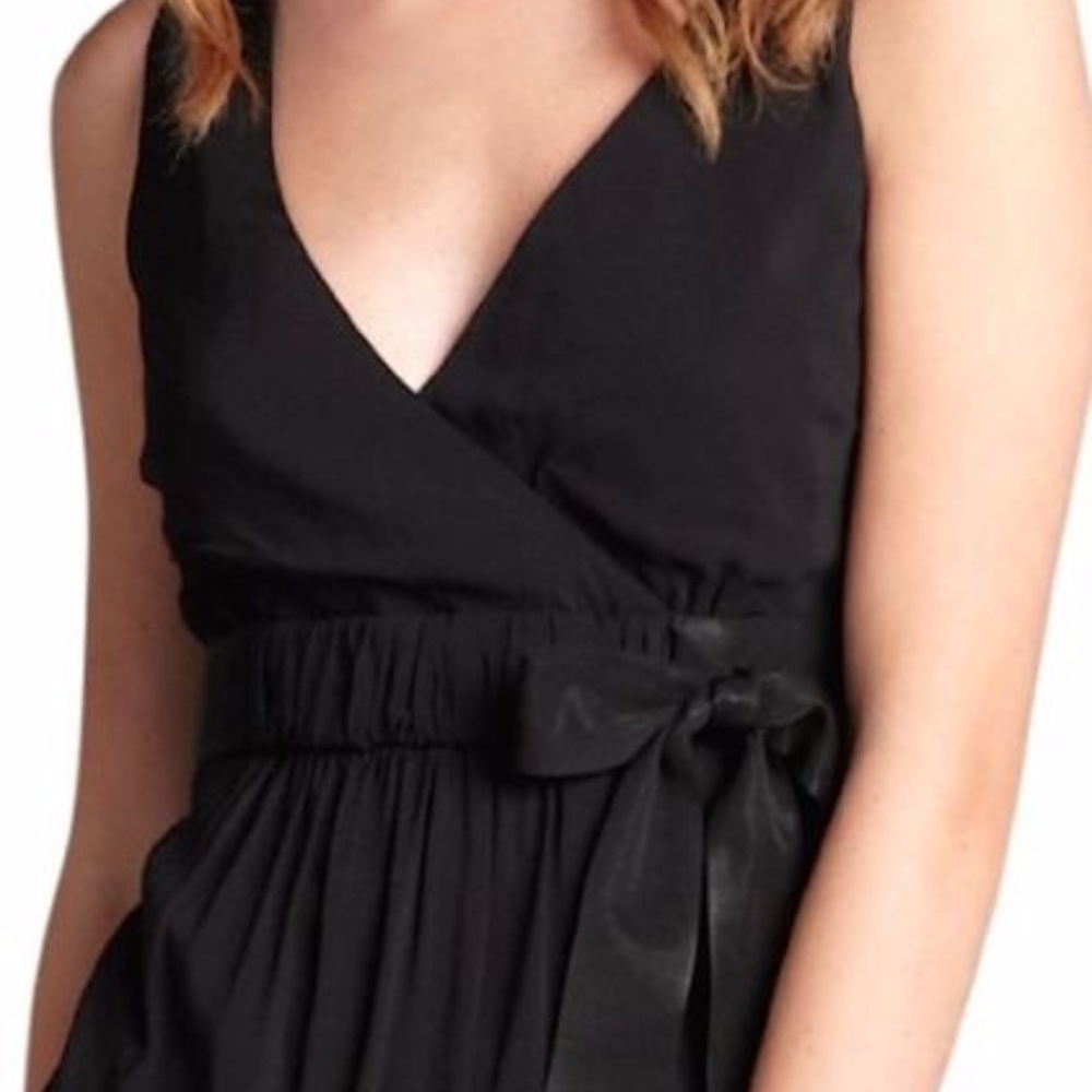 RED Valentino Black Dress Sz. 4 Formal Wedding - Picture 3 of 7