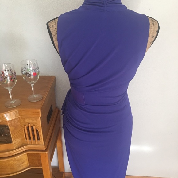 Antonio Melani  Cocktail Dress, Royal Blue - Picture 3 of 5