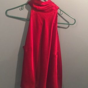 Vintage Ralph Lauren halter neck silk top