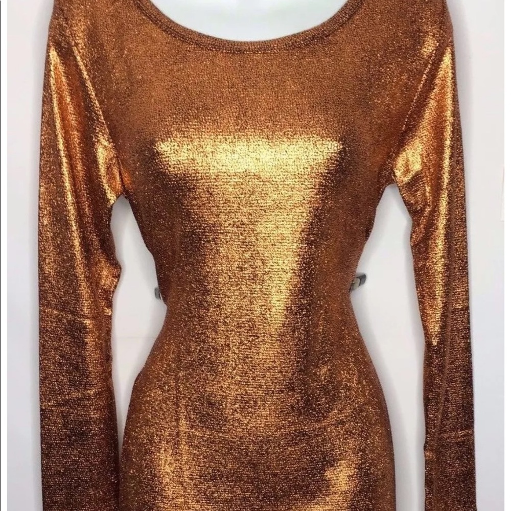 Lularoe copper debbie medium NWT