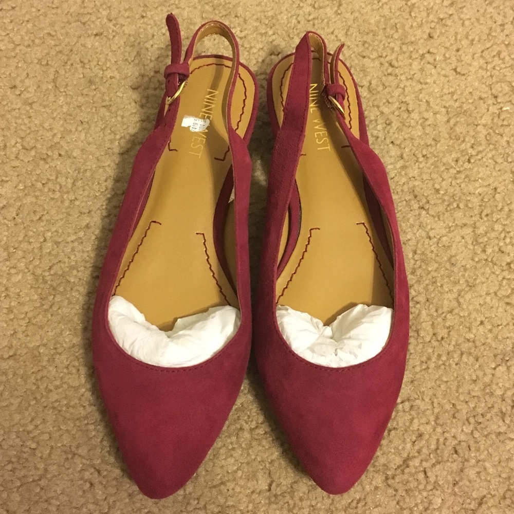 BNWT Nine West slingbacks