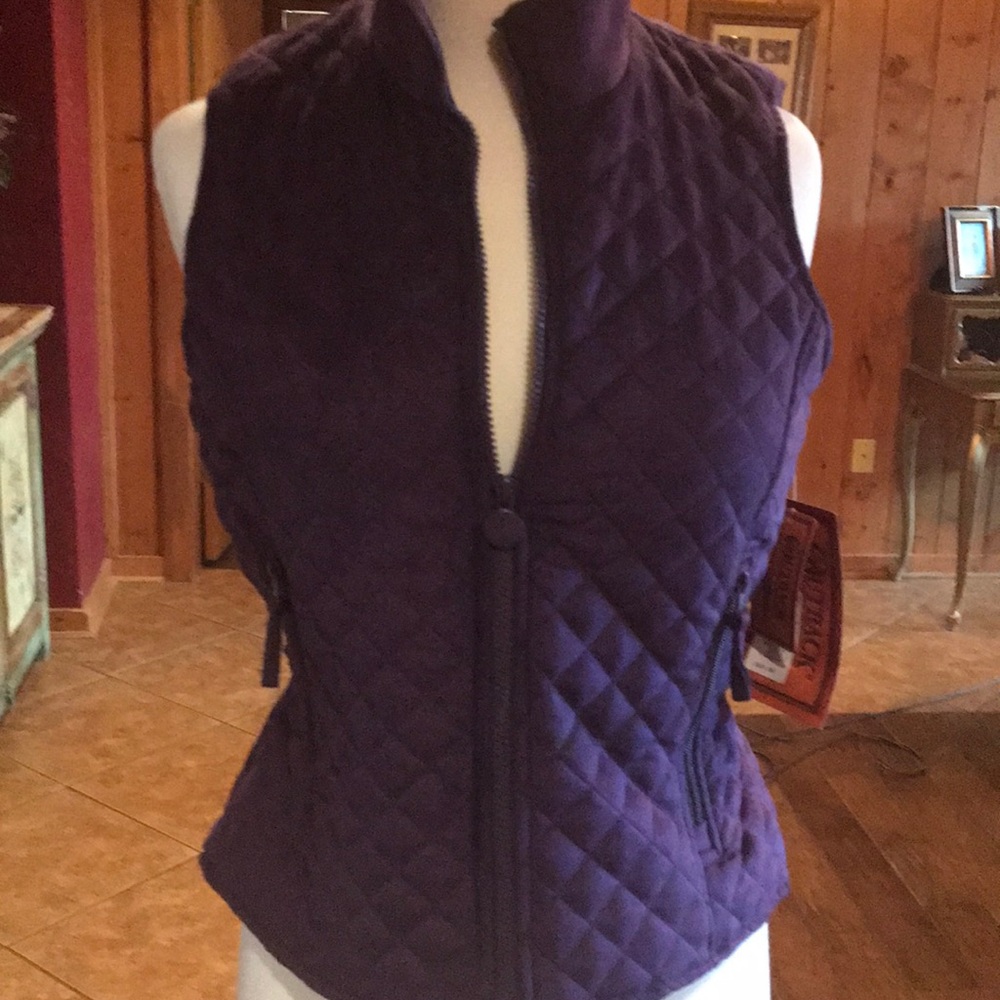 Plum vest