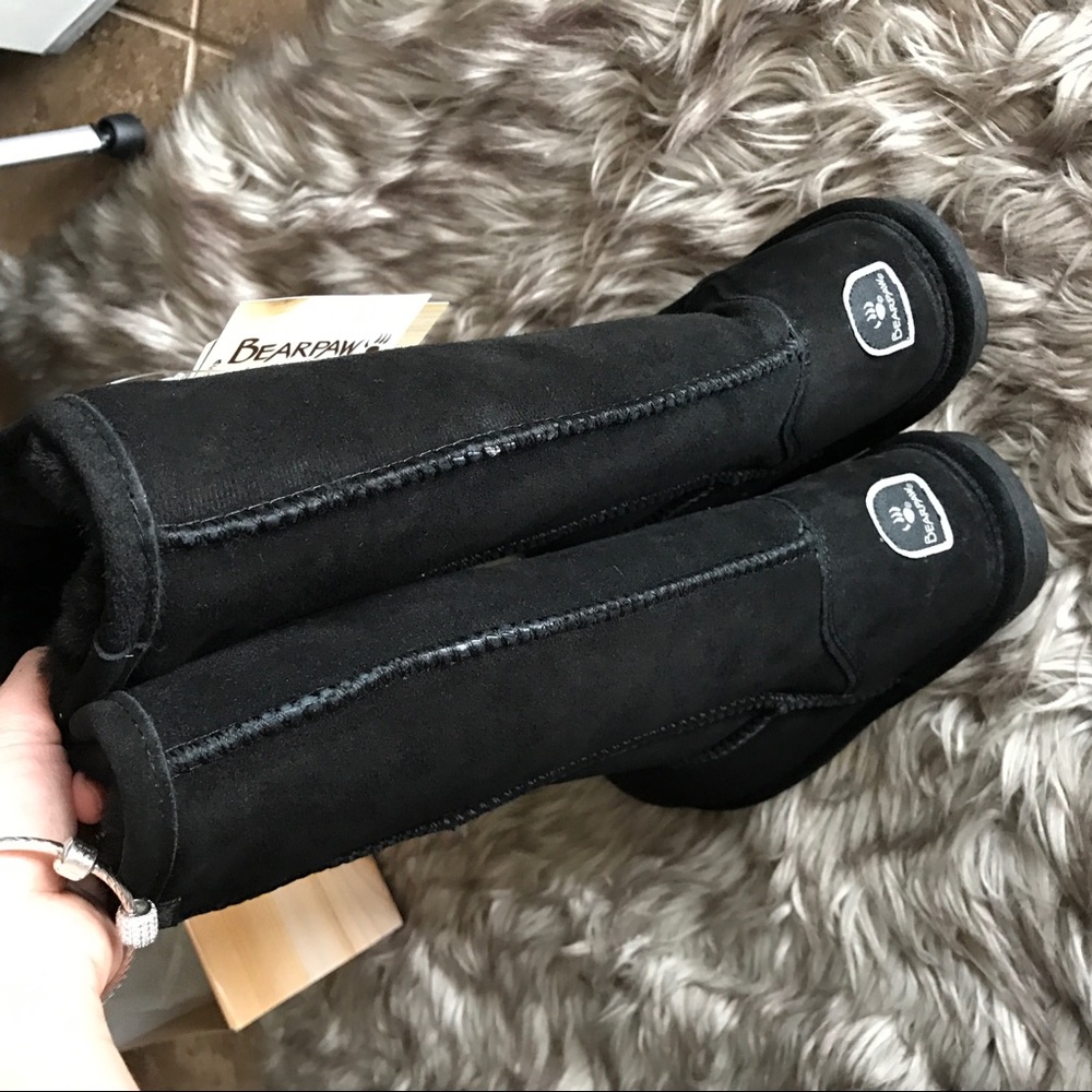 NIB BEARPAW Emma Tall Genuine Sheepskin Lined Boot - Picture 4 of 6