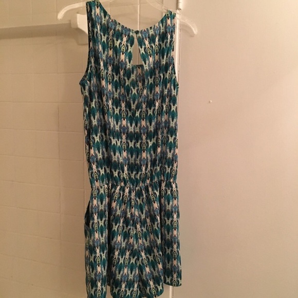 Collective Concepts Bohemian Print Romper - Picture 2 of 4