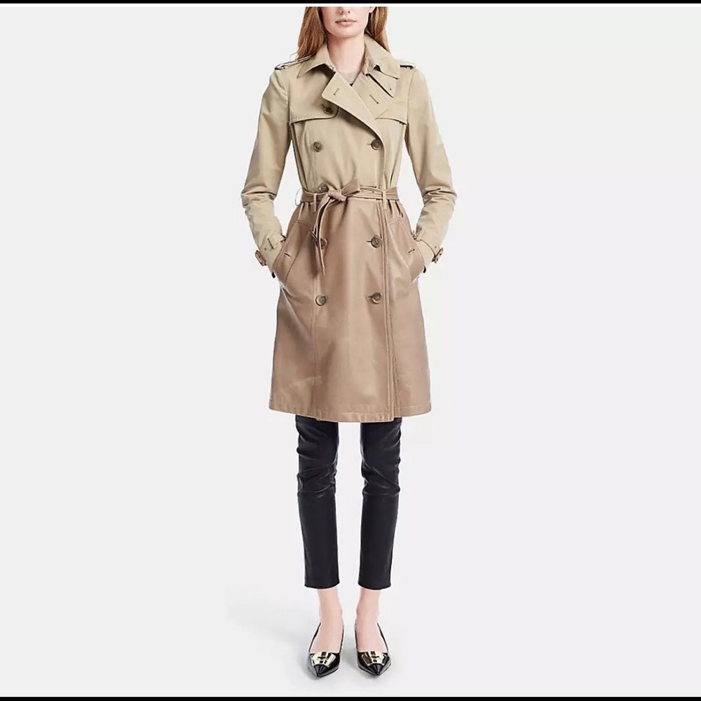 SOLD!!! NWT Coach Combo Trench Coat XS
