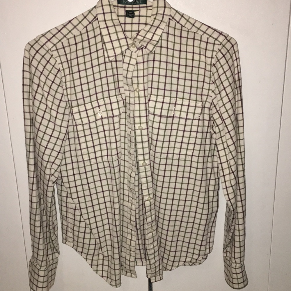 Lauren Ralph Lauren flannel button down