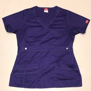 Dickies Eggplant Scrub Top (Women’s)