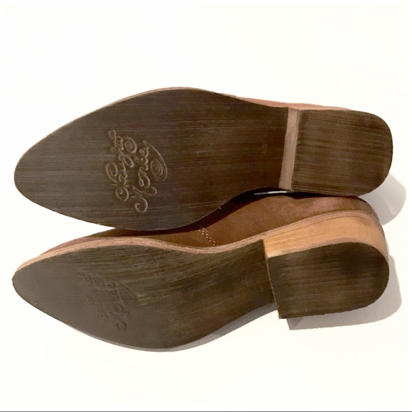 Naughty Monkey Taupe Suede Booties- New in Box - Picture 4 of 5