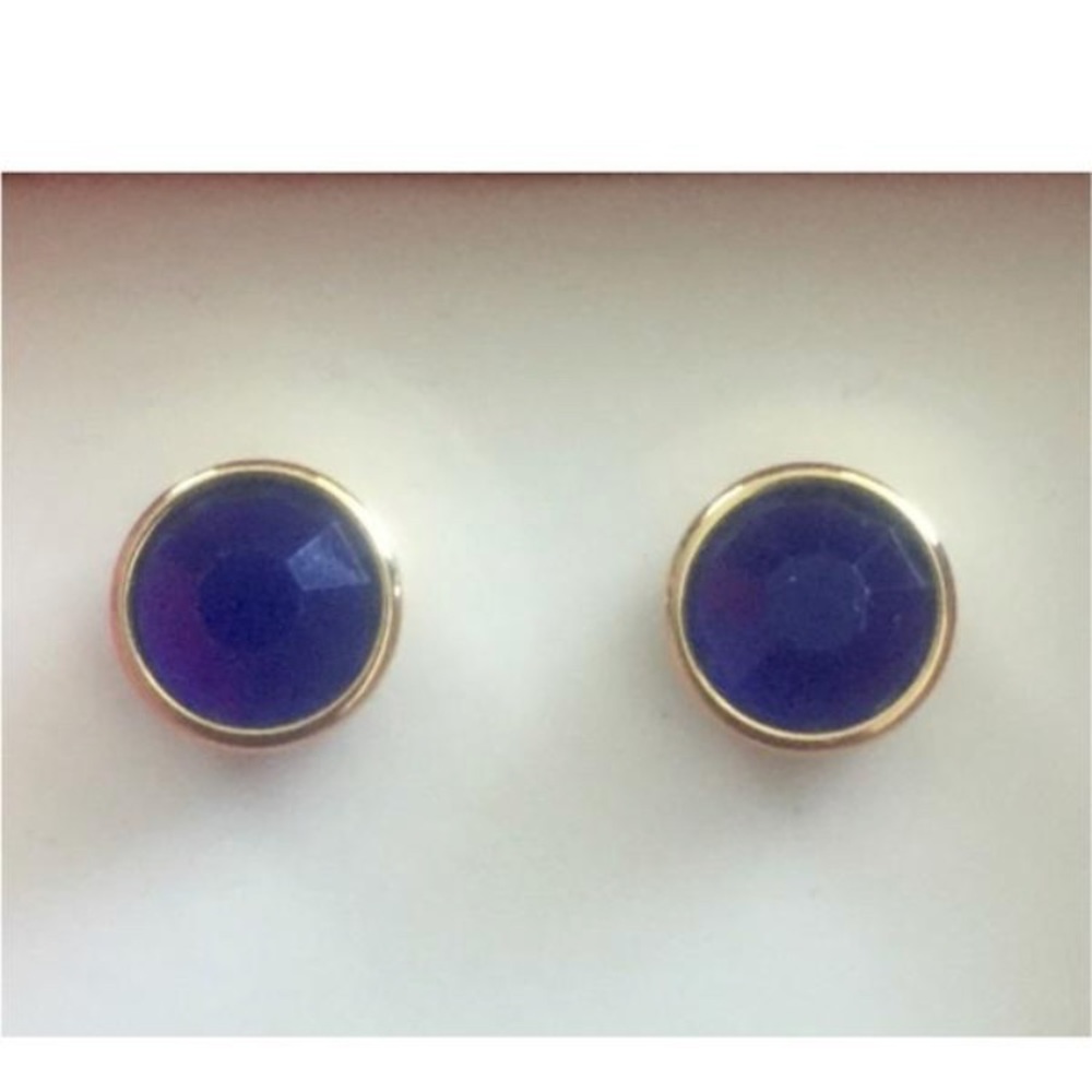 Kate Spade Purple Blue Stud Earrings