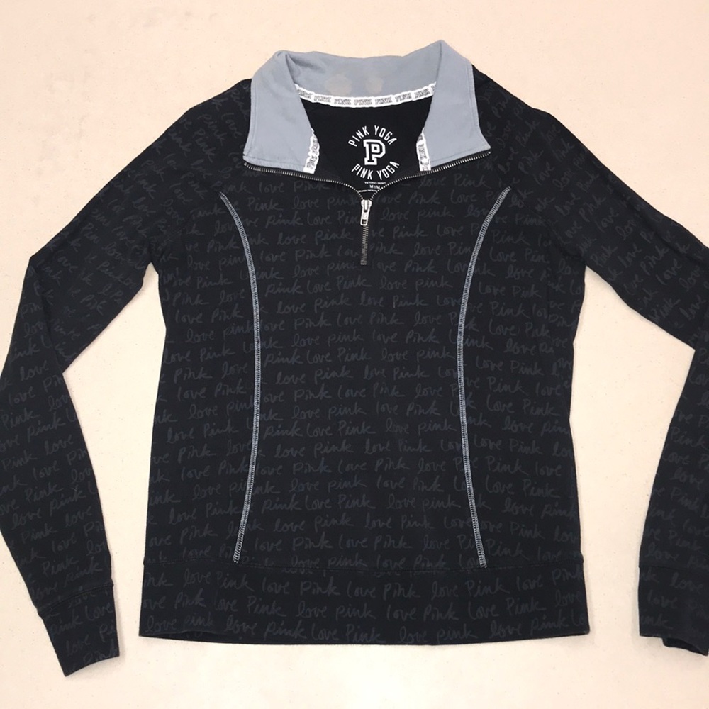 PINK Yoga 1/4 Zip Pullover