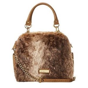 Olivia & joy fur satchel