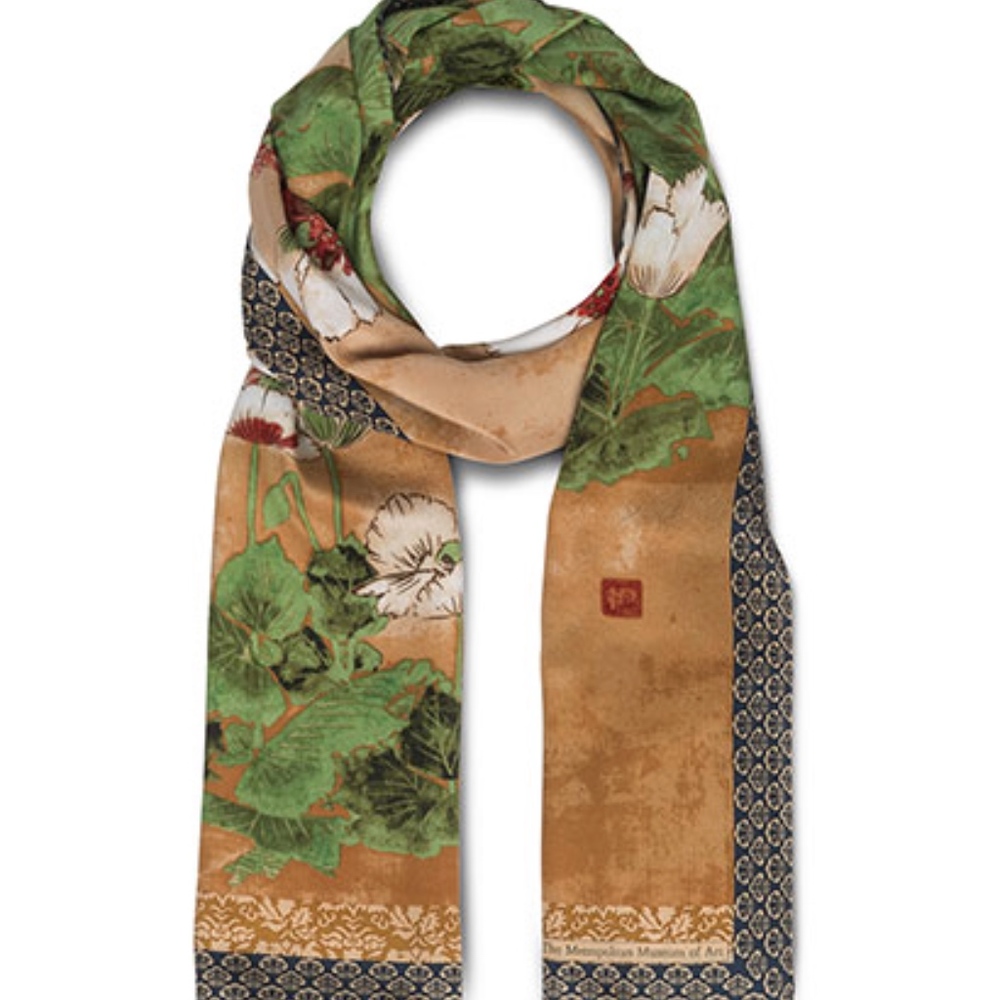 Long Silk Scarf