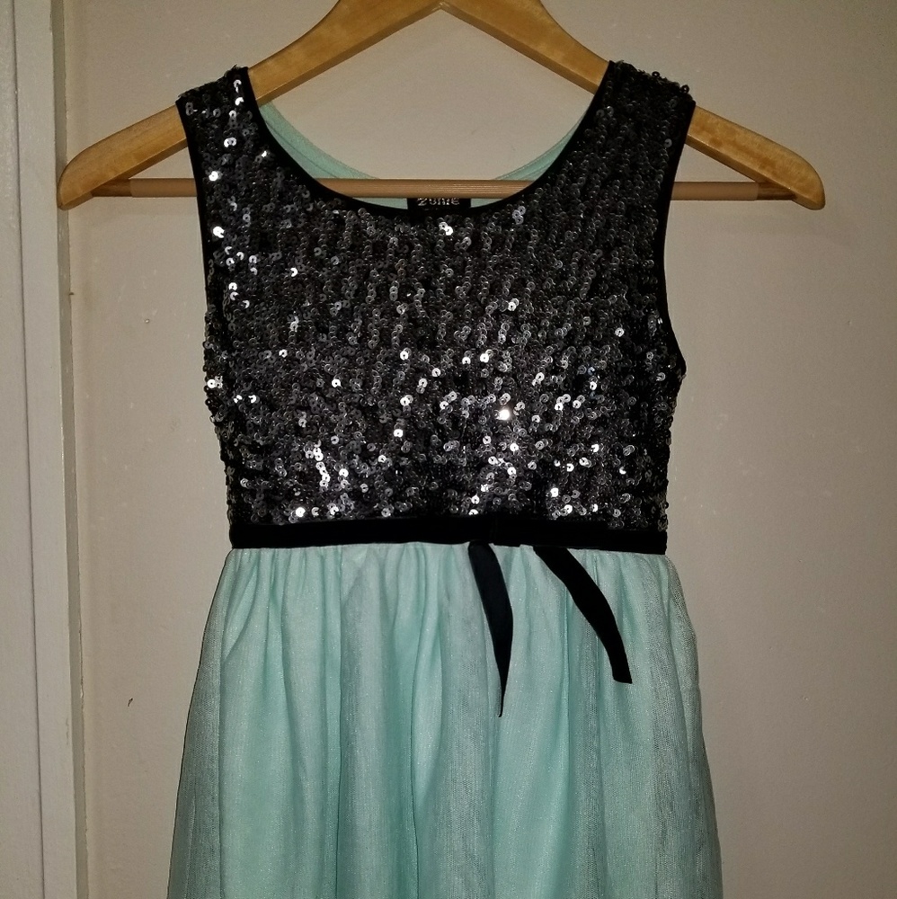 Turquoise & Black Shimmer & Shine
