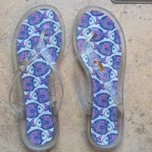 Vineyard Vines Flip Flips Size 8