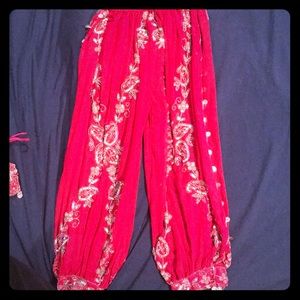 Red/Pink Belly Dancer Outfit