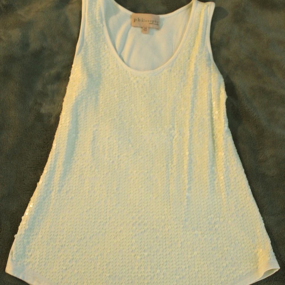 Sequins Tank Top