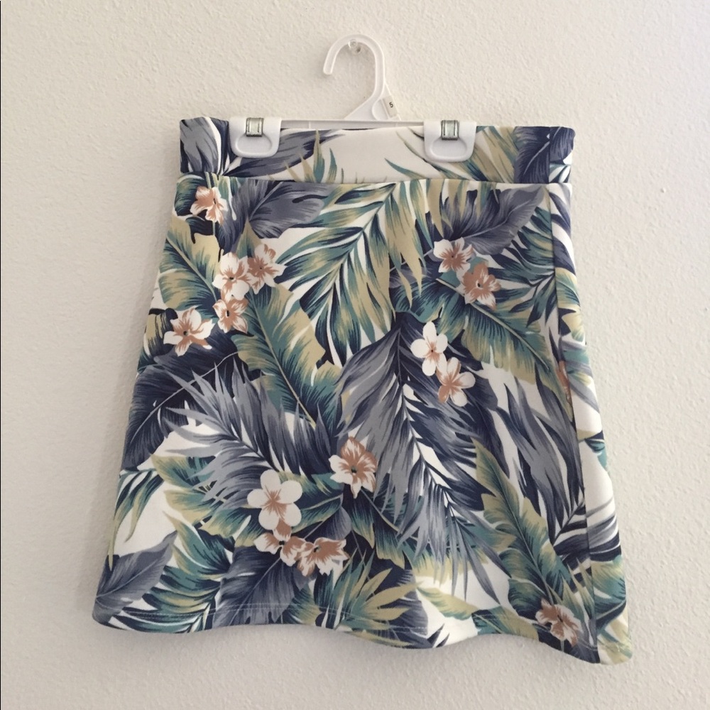 Tropical Mini Skirt