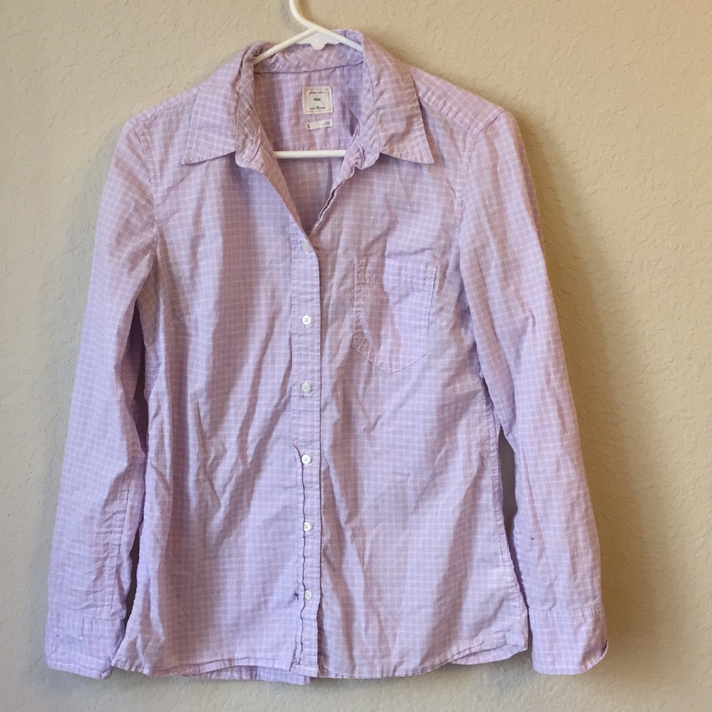 Gap - Fitted Boyfriend Buttondown - Size Small