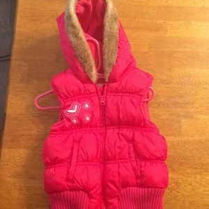 Fur Hood Vest