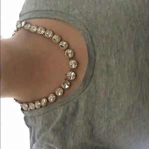 J Crew studded necklace