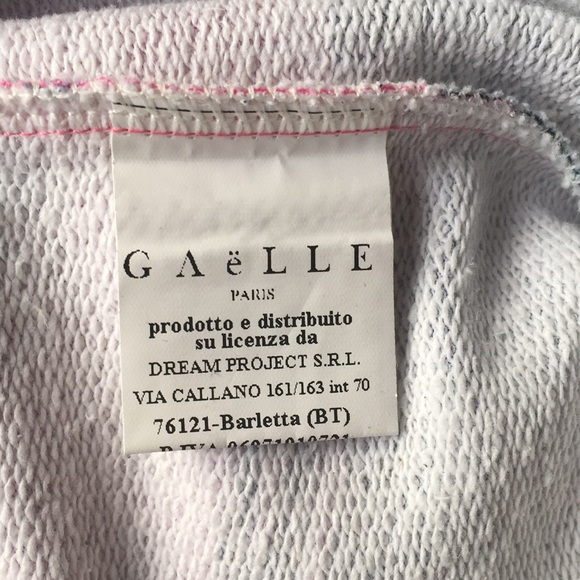 Gaelle Paris Bonheur Palm Tree Sweatshirt - Picture 5 of 5