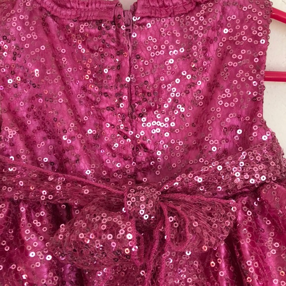 Pink Sequin Princess Dress - Picture 3 of 3