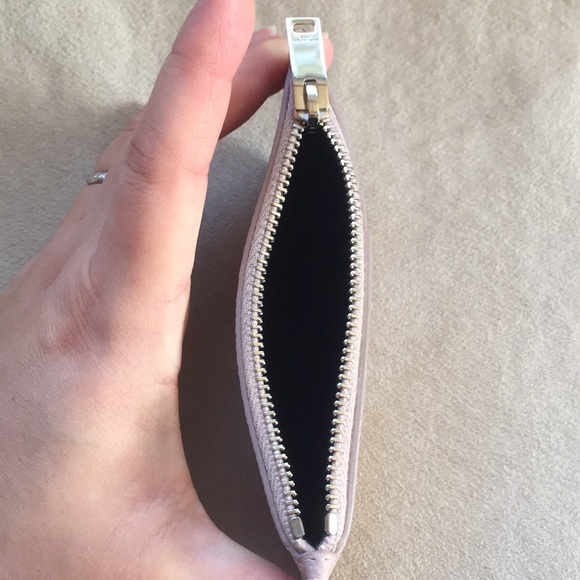 Saint Laurent Fragments Card Case in Rose Antic - Picture 2 of 8