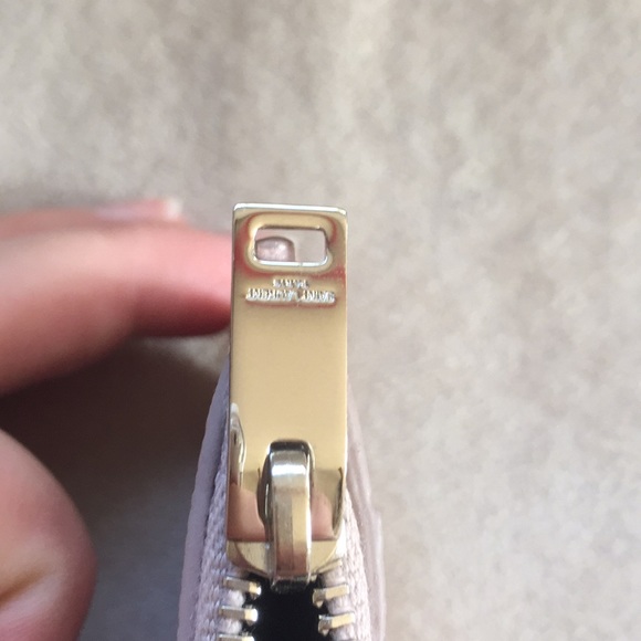 Saint Laurent Fragments Card Case in Rose Antic - Picture 3 of 8