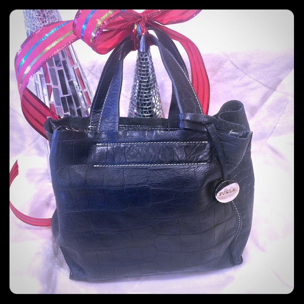 Black Furla Handbag
