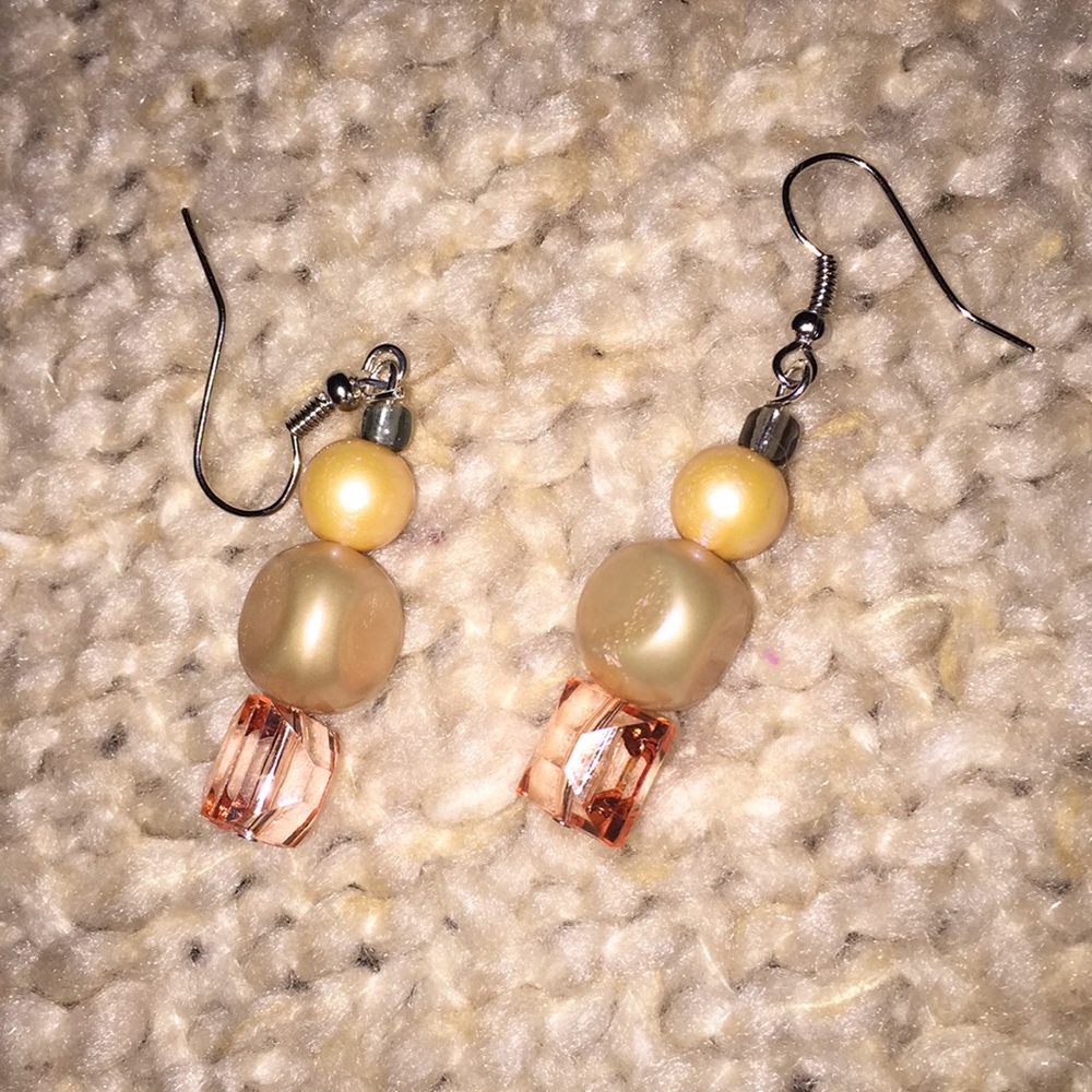 Beautiful beaded earrings