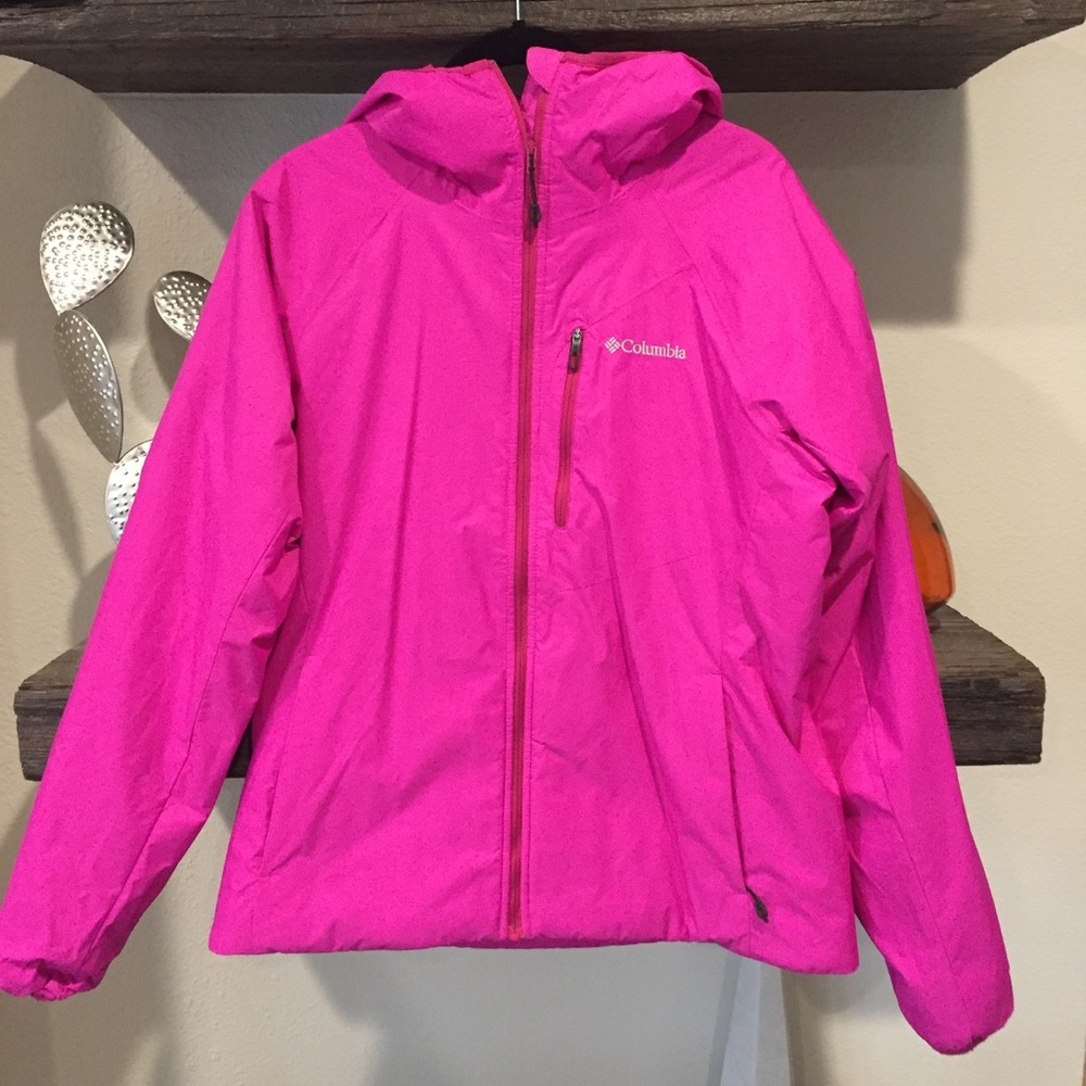 Columbia Omni-Heat Hot Pink Winter Coat Medium