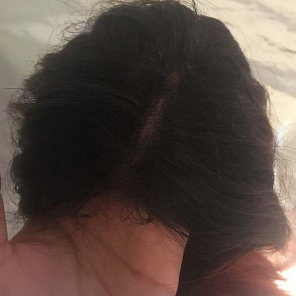 Ombré burgundy Closure 16” - Picture 3 of 3