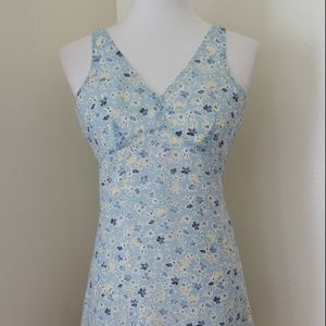 American Eagle Light Blue Sleeveless Summer Dress
