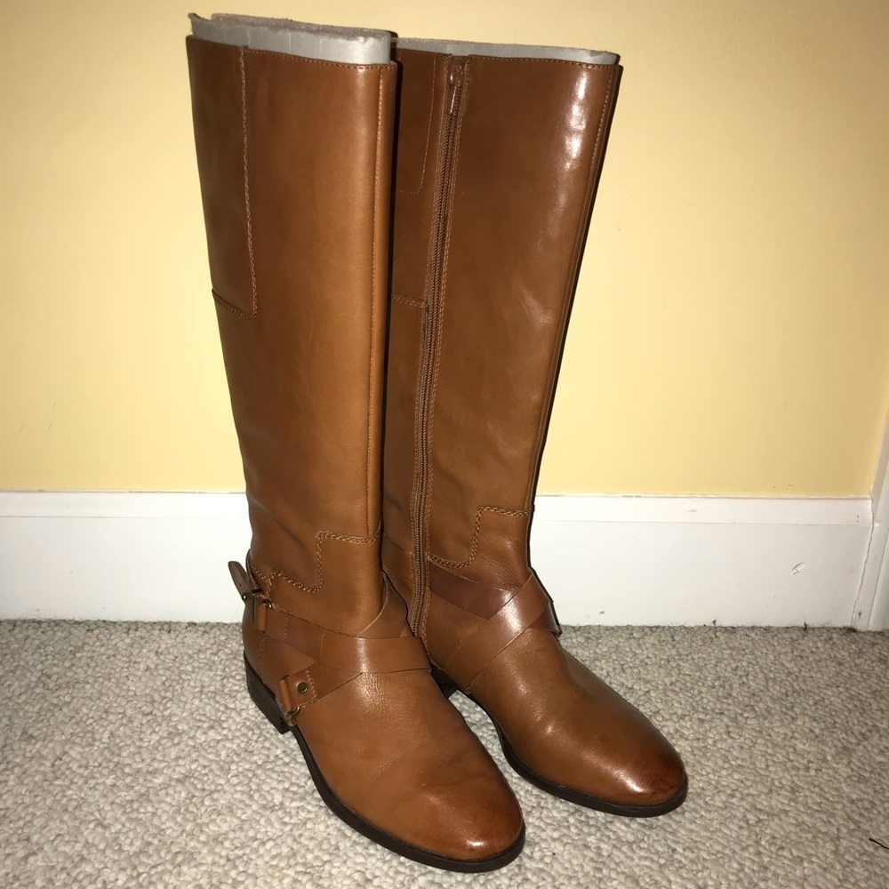 Nine West Tall Leather Boots