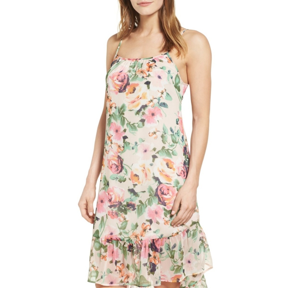 Midi Chiffon Dress. Perfect summer dress.