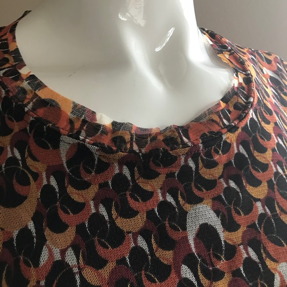 NWT ivy jane double layer mesh dot top - Picture 2 of 5