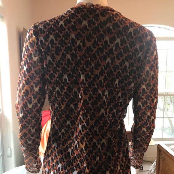 NWT ivy jane double layer mesh dot top - Picture 4 of 5