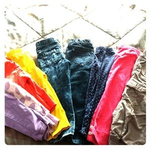 2T girl pants bundle